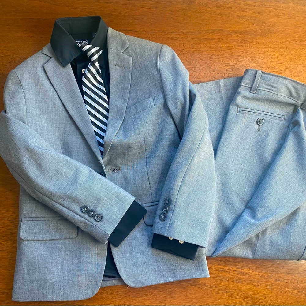 Boys Chaps suit with shirt and tie